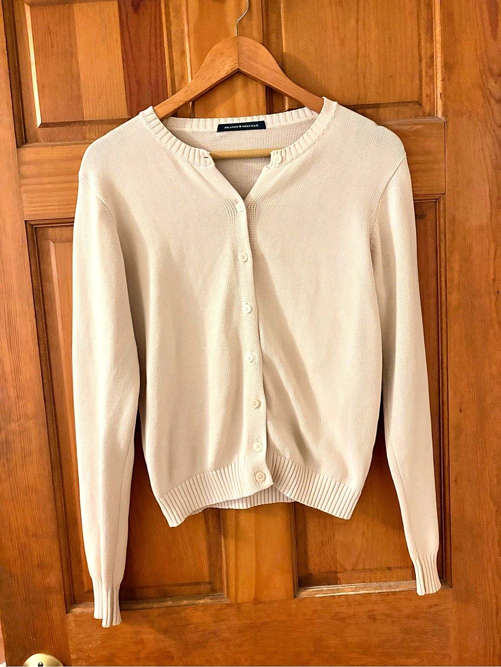 Brandy Melville Cream Knit Cardigan